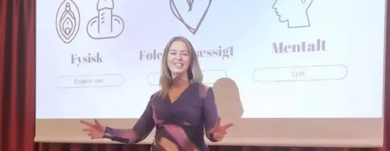 Sexologisk rådgiver Nanna Feld holder oplæg om sex, selvværd og følelser