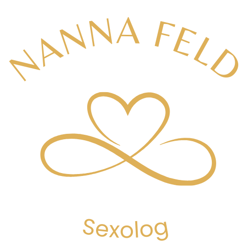 Nanna Feld logo stor - guld