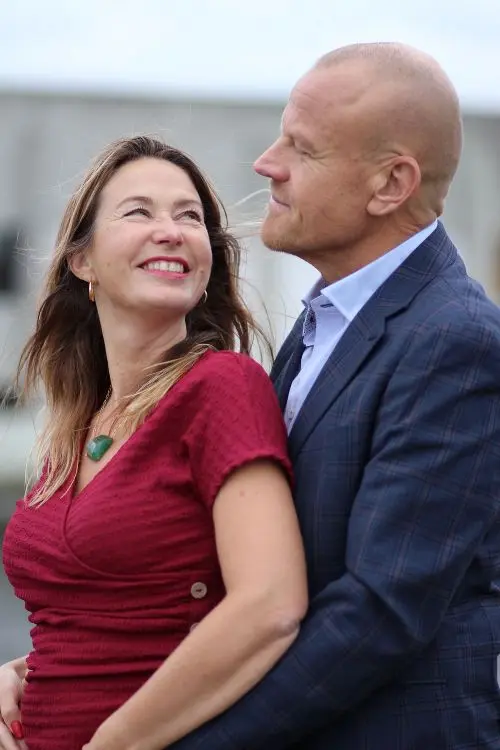 Nanna Feld med partner