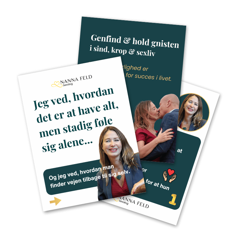 E-guide med 6 tips til at genfinde og holde gnisten i sind krop og sexliv